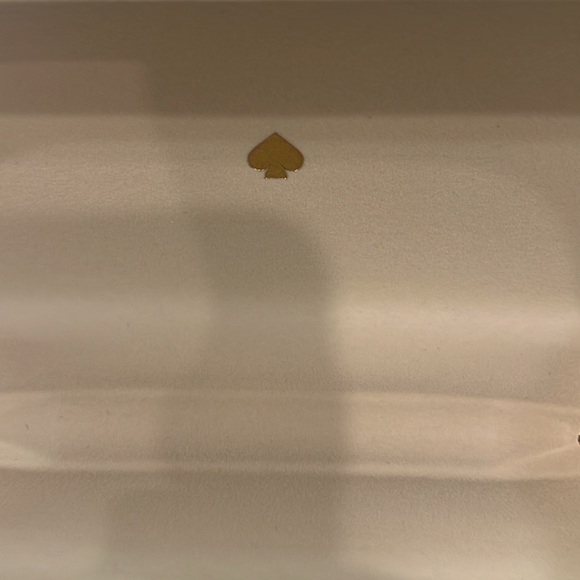 Kate spade sunglasses case - like new . Pink and green with gold trim - Picture 4 of 10